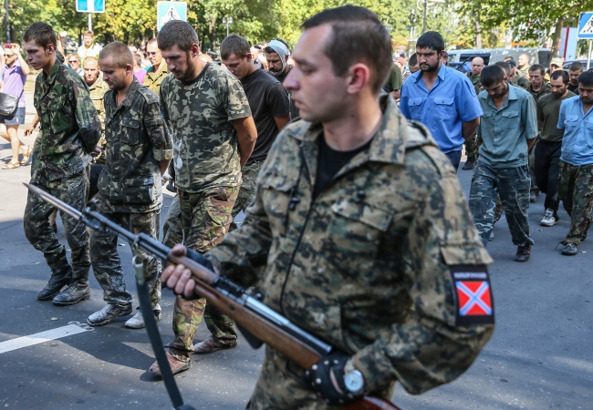 Separatyści kpią z Dnia Niepodległości Ukrainy