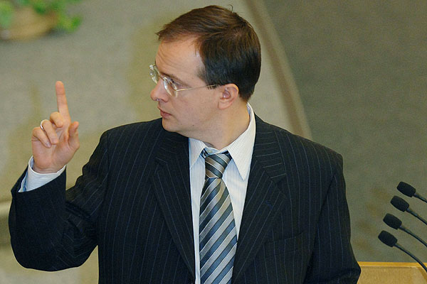 Minister kultury Rosji Władimir Medinski