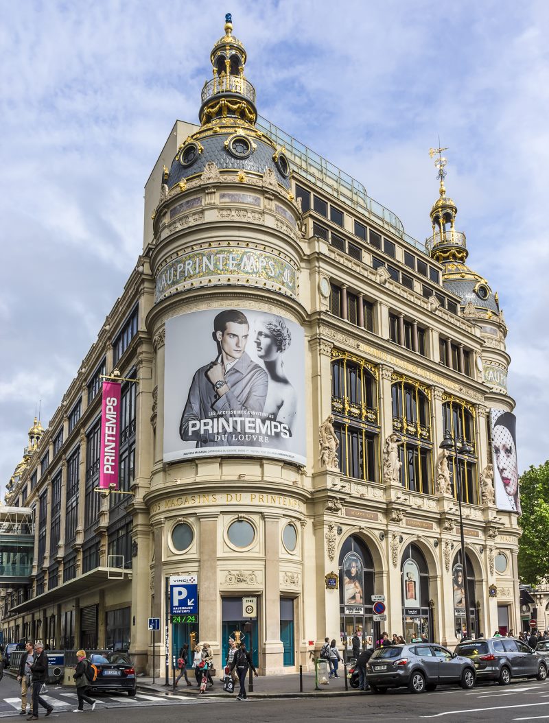Sklep Printemps na bulwarze Haussmanna