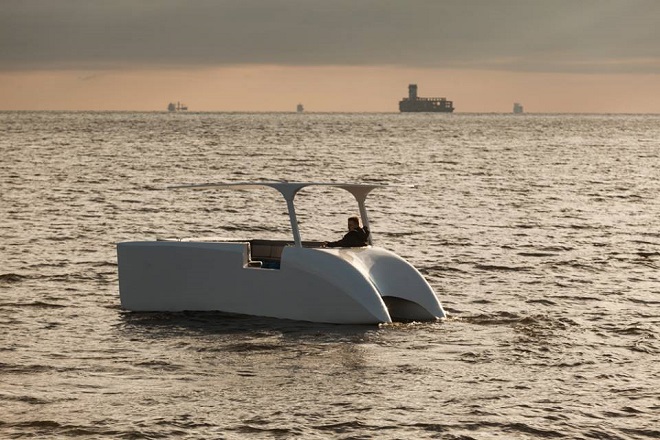 tesla radio controlled boat