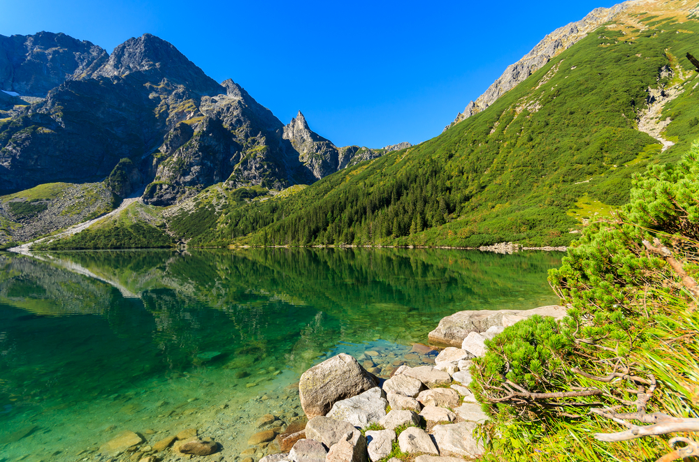 Największe atrakcje polskich gór Morskie Oko WP Turystyka