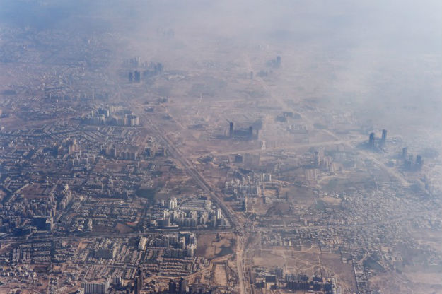 Nowe Delhi pod kopułą smogu