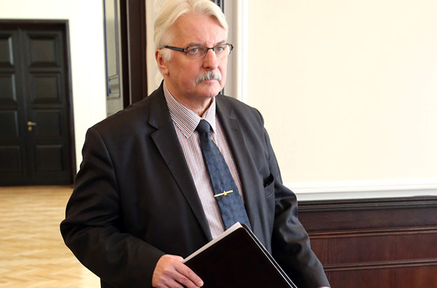 Minister spraw zagranicznych Witold Waszczykowski