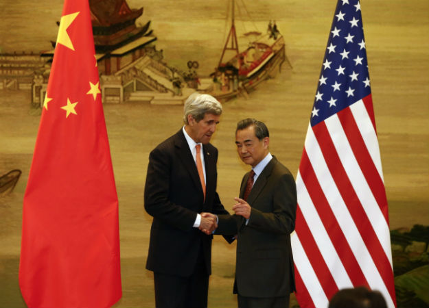John Kerry spotkał się z chińskim ministrem spraw zagranicznych Wangiem Yi w Pekinie
