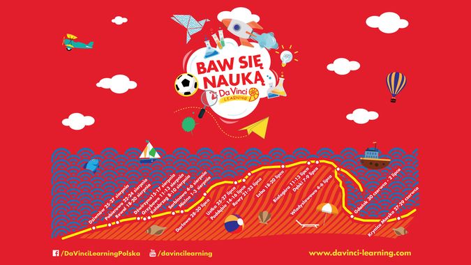 Baw się nauką z Da Vinci Learning! Ruszamy nad polskie nadbrzeże!