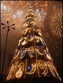 Highest christmas tree in europe