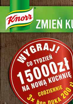 Knorr - Raz w tygodniu zmień kuchnię na włoską!