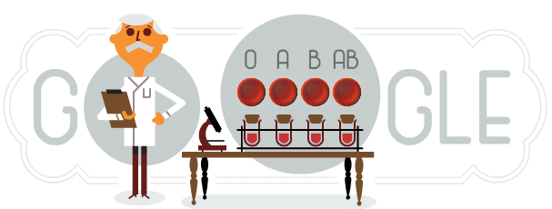 Karl Landsteiner Kim Był Bohater Google Doodle Wp Tech